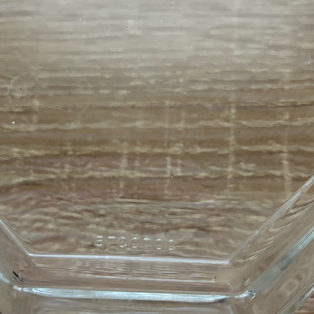 Vintage Octime Clear Sugar Bowl & Lid by Arcoroc France 🤍✨🤍✨ - Picture 6 of 8